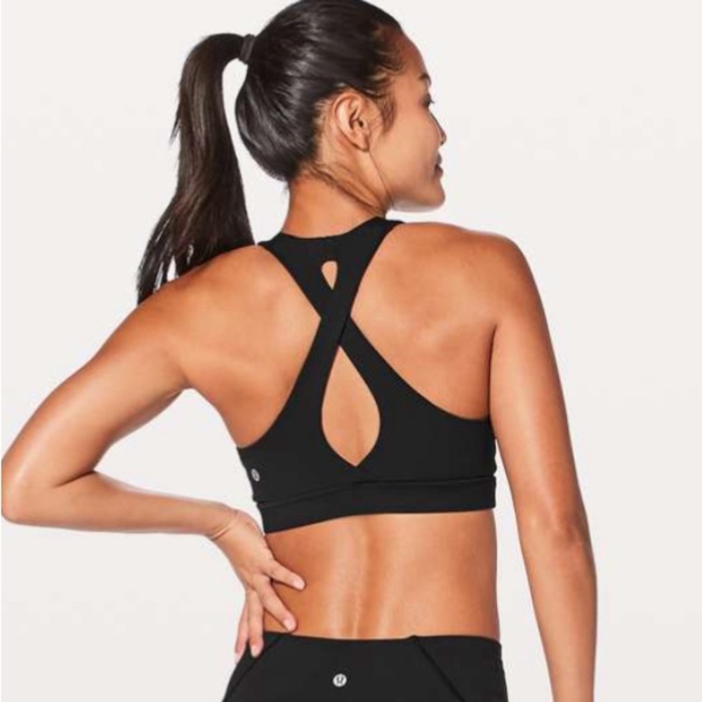 Lululemon Time To Sweat Bra/SIZE-2/
Black/Material: Luxtreme/ - Picture 4 of 4